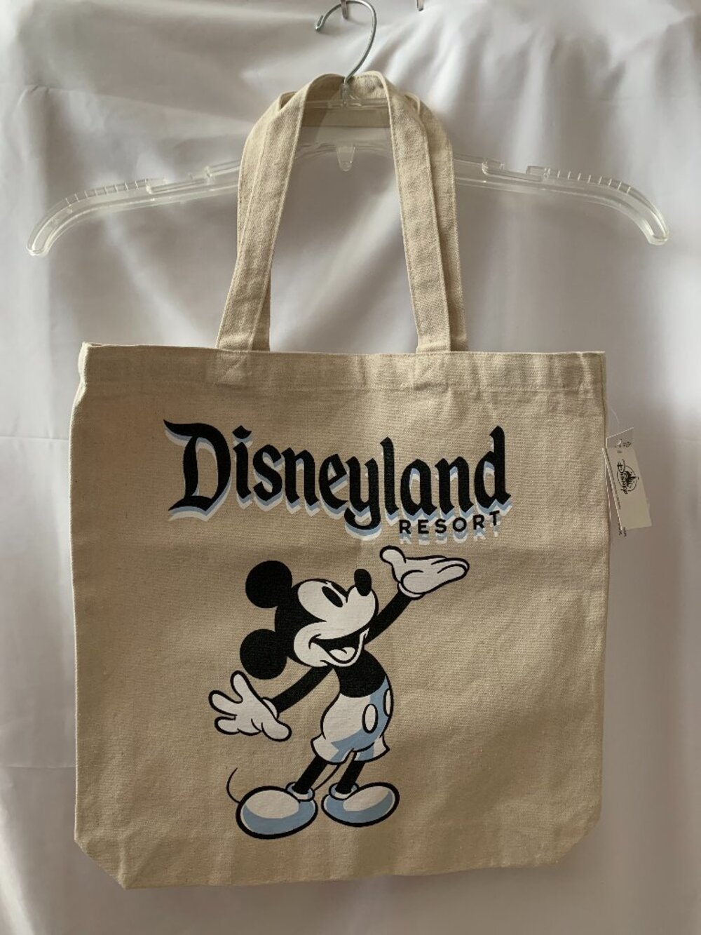 DISNEYLAND RESORT Mickey Mouse Canvas Tote Bag